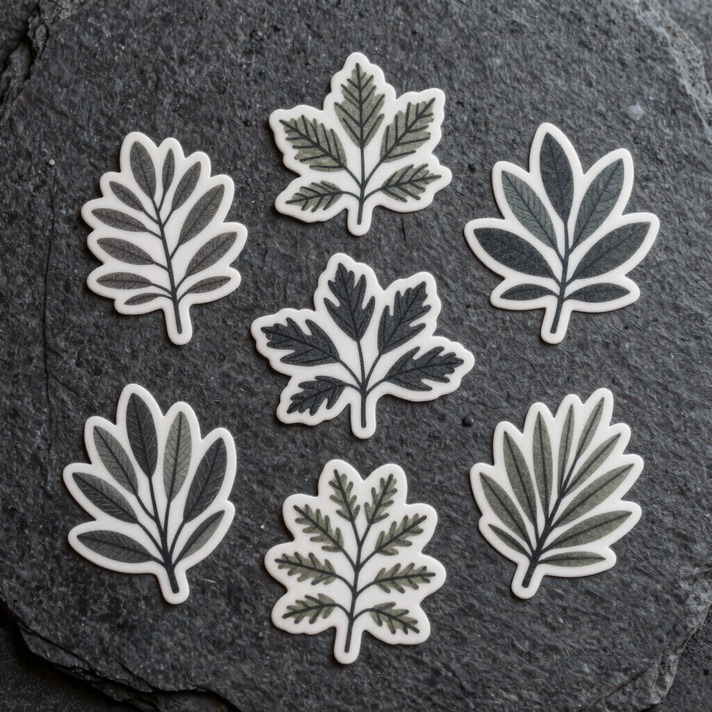 Botanical Noir Sticker Set
