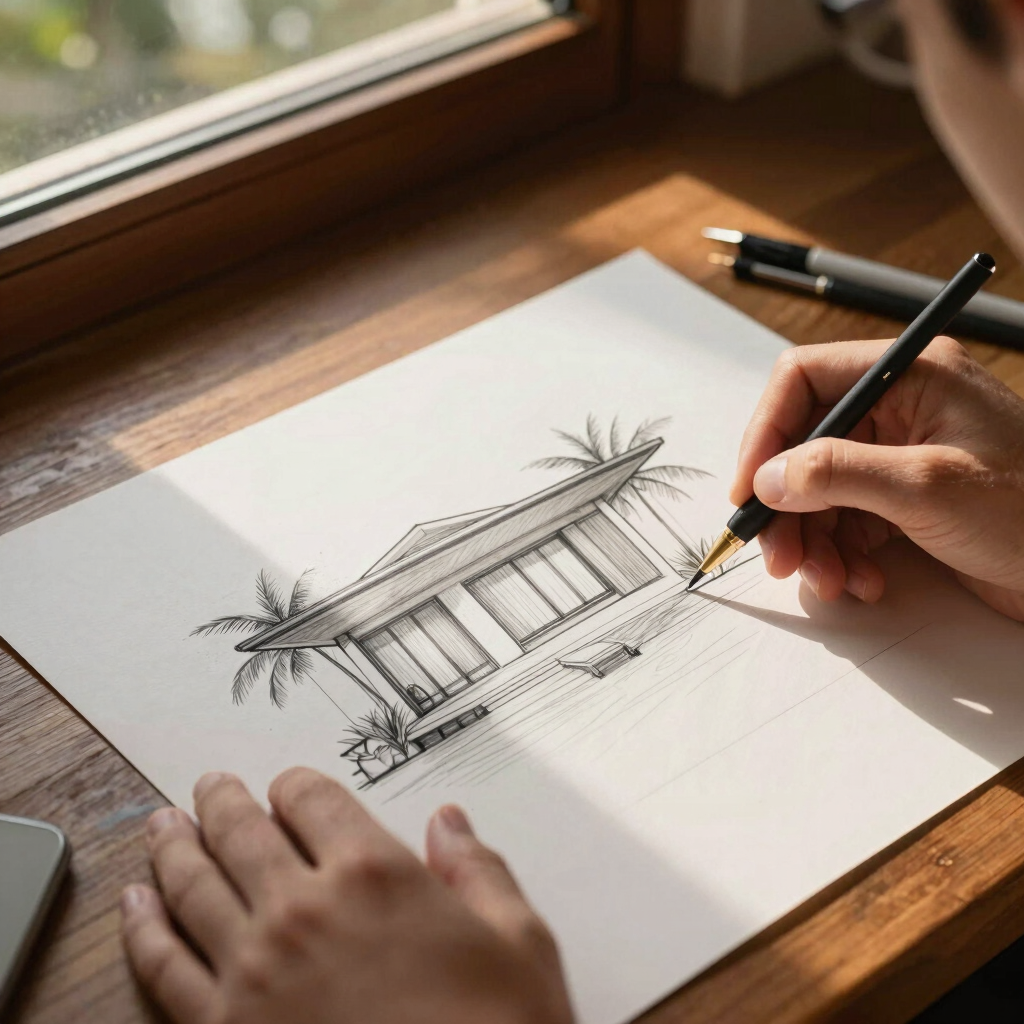 Esquisse Architecturale Initiale