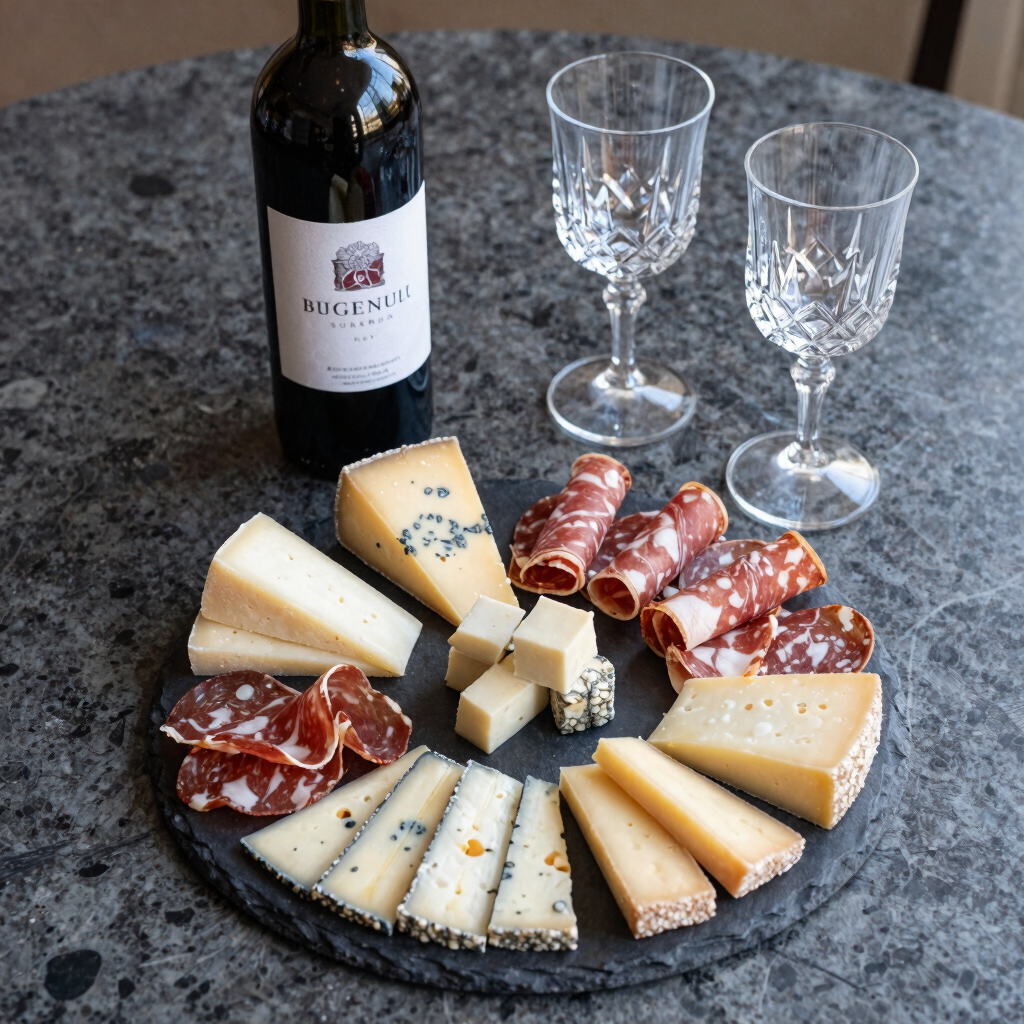 Premium Wine & Mezze Platter