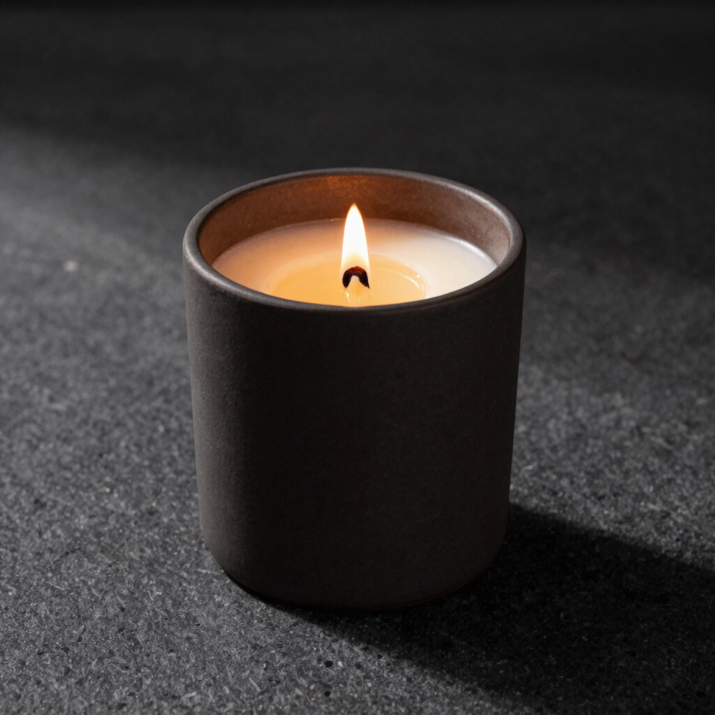 Hand-Poured Smoked Oak & Amber Candle