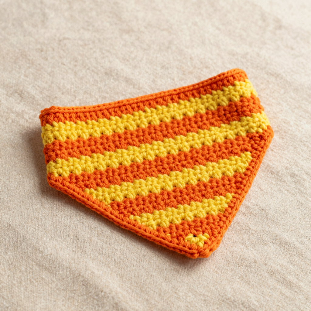 Paliacate "Patita Alegre" en Crochet