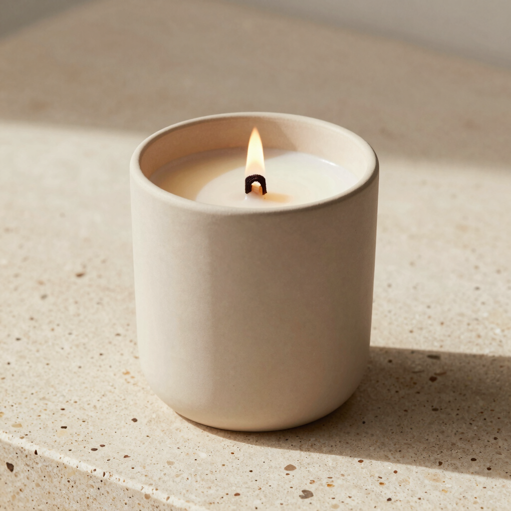Amber and Sandalwood Candle