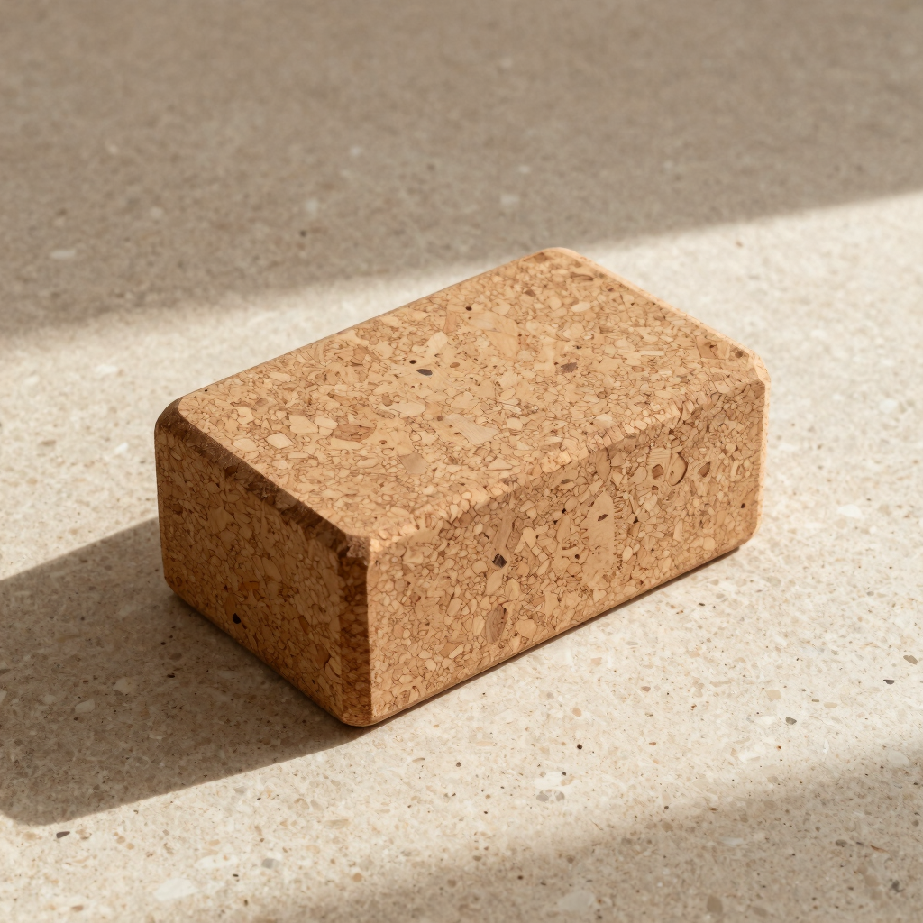 Natural Cork Yoga Block