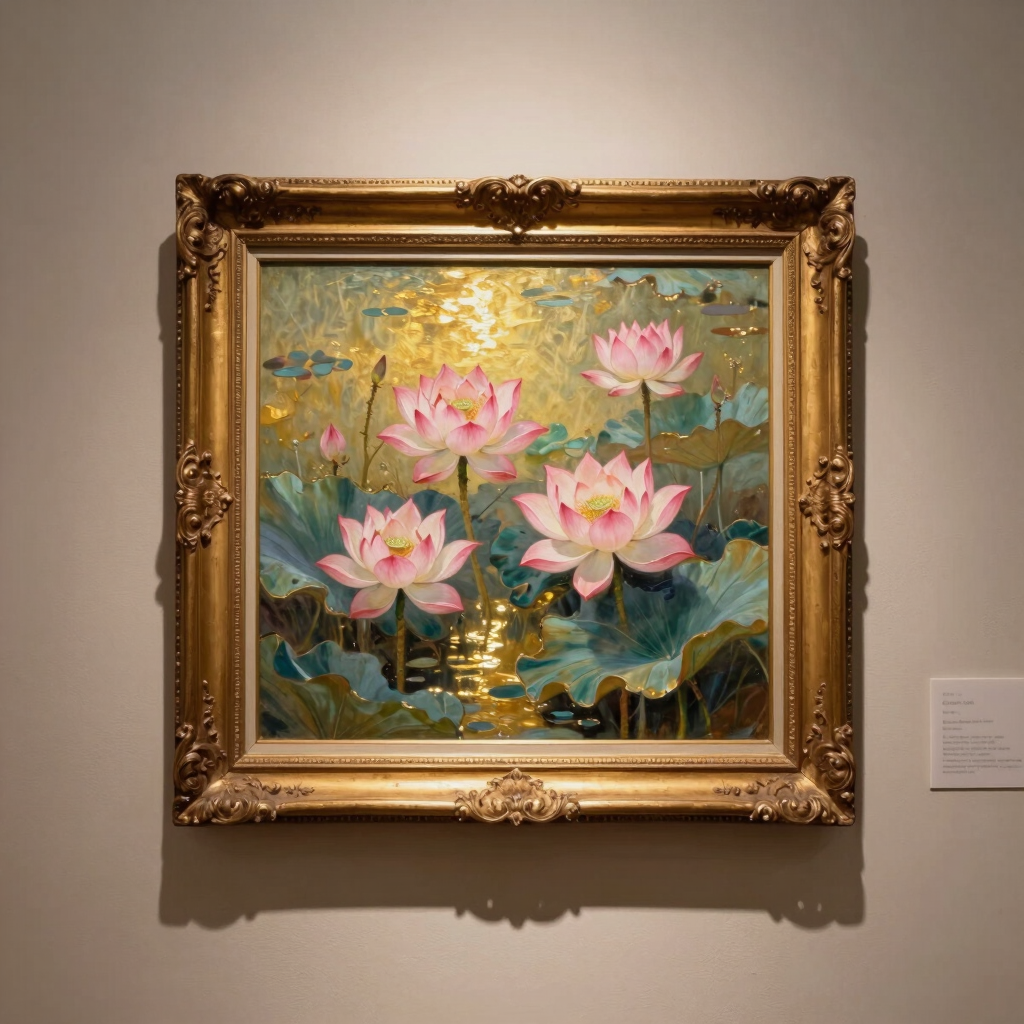 Lotus Devotion at Dusk