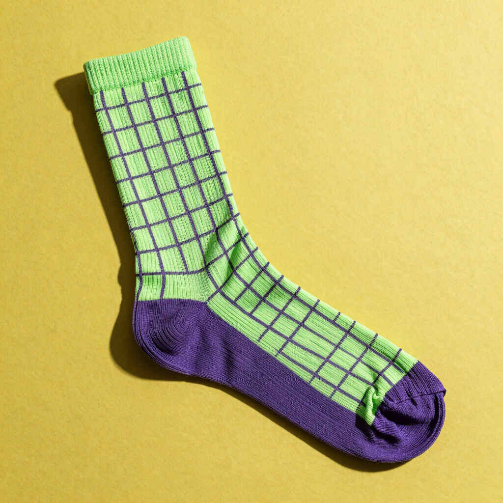 Hyper-Grid Compression Socks