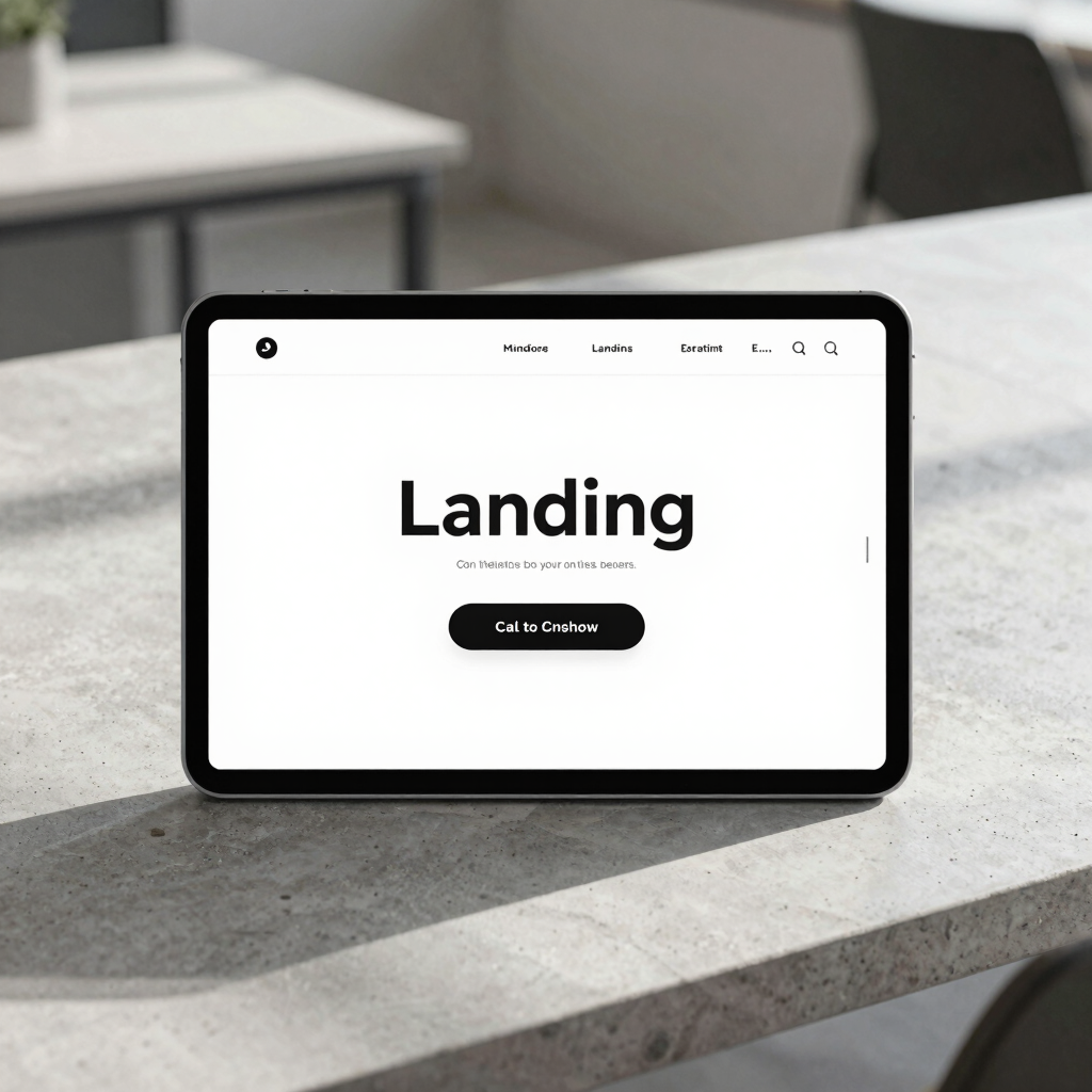 High-Converting Landing Page Design