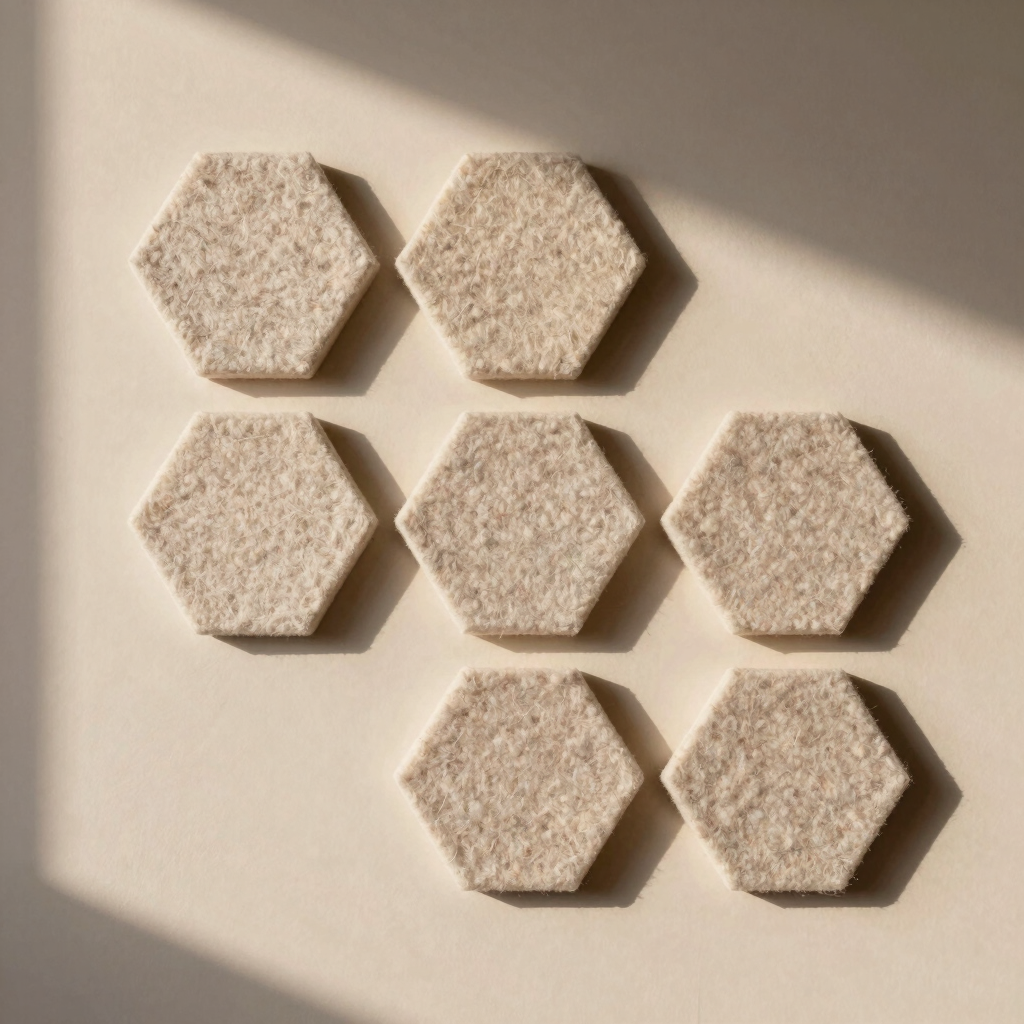 Splay Acoustic Hex Tiles