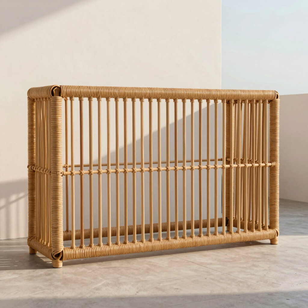 Veranda Rattan Railing Screen