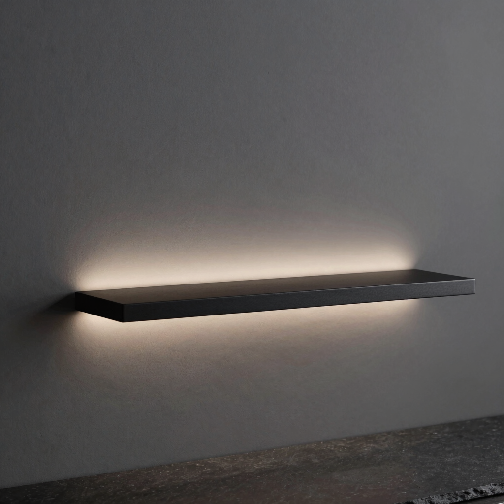 Cipher LED Backlit Floating Shelf