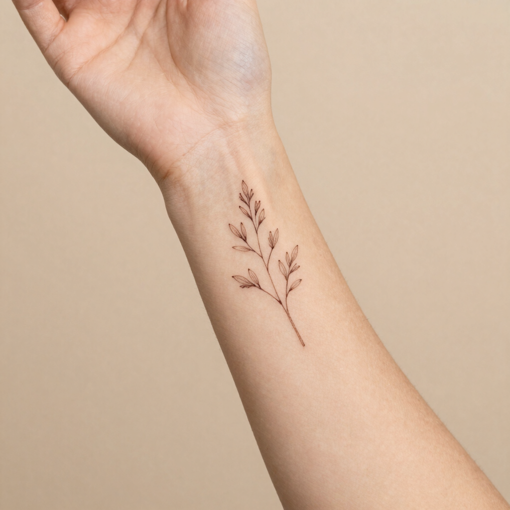 Fine Line Tiny Tattoo Session