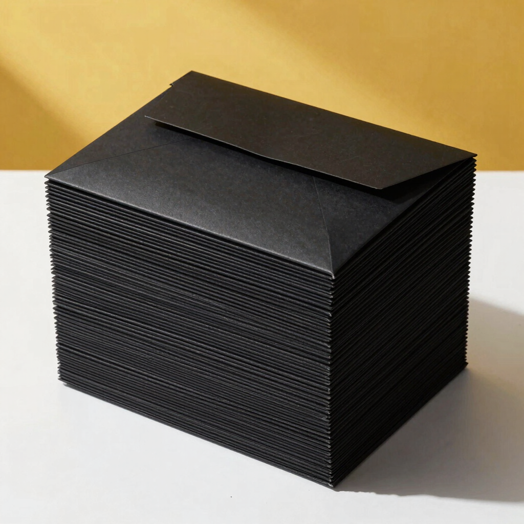 Polymailer Hitam Bio-Futurist