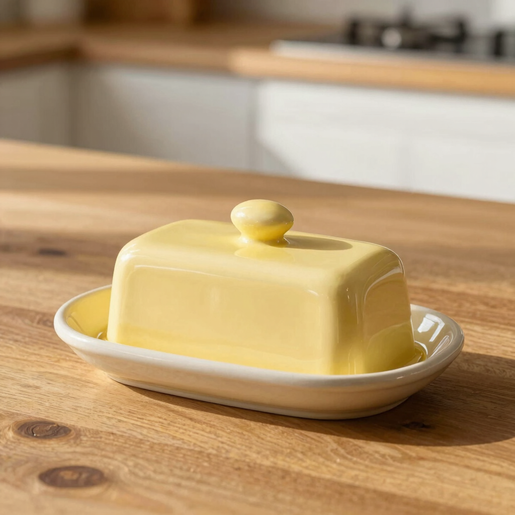Cozy Butter Dish with Lid