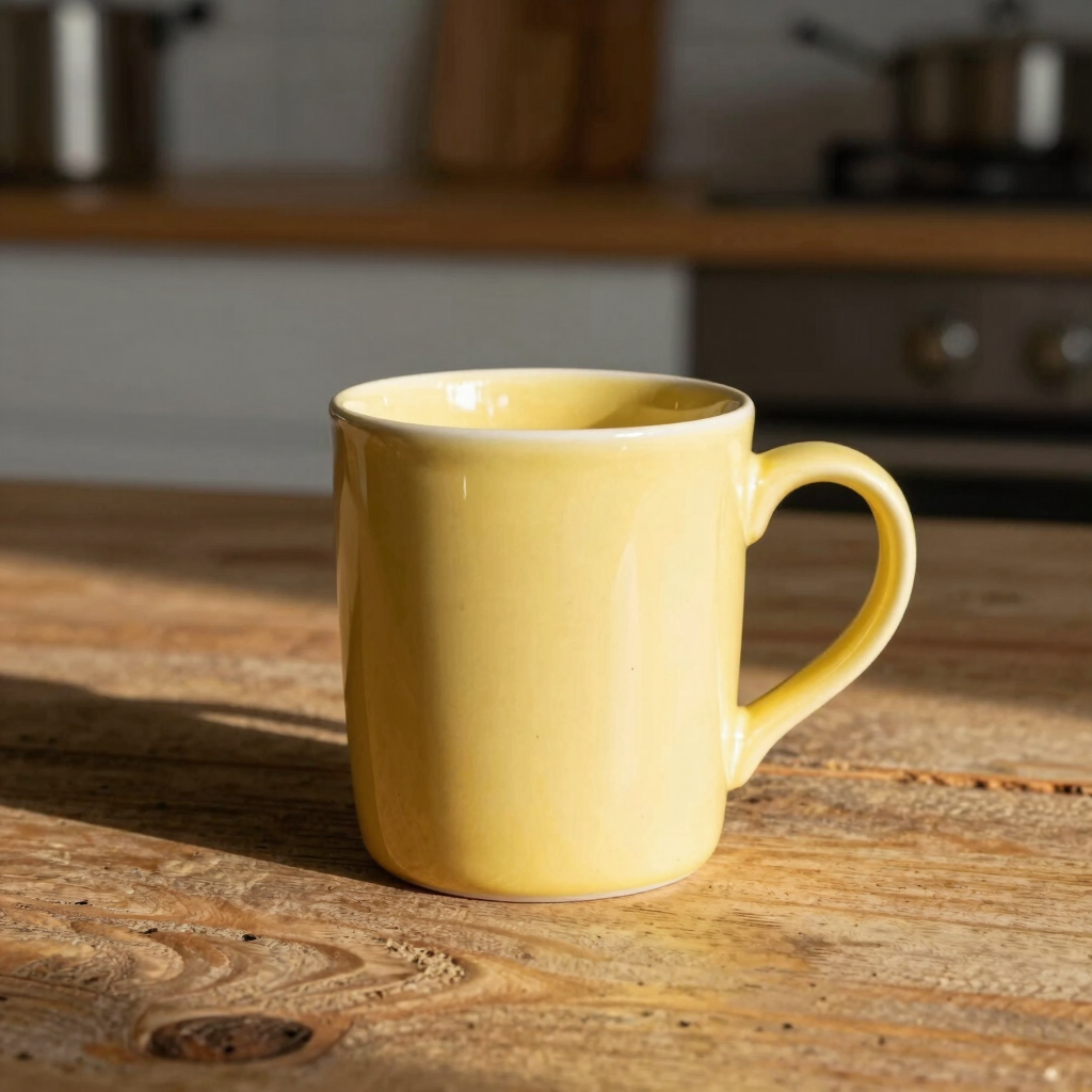Butter Yellow Morning Mug