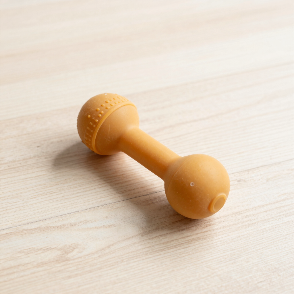 Amber Rubber Treat Dispenser