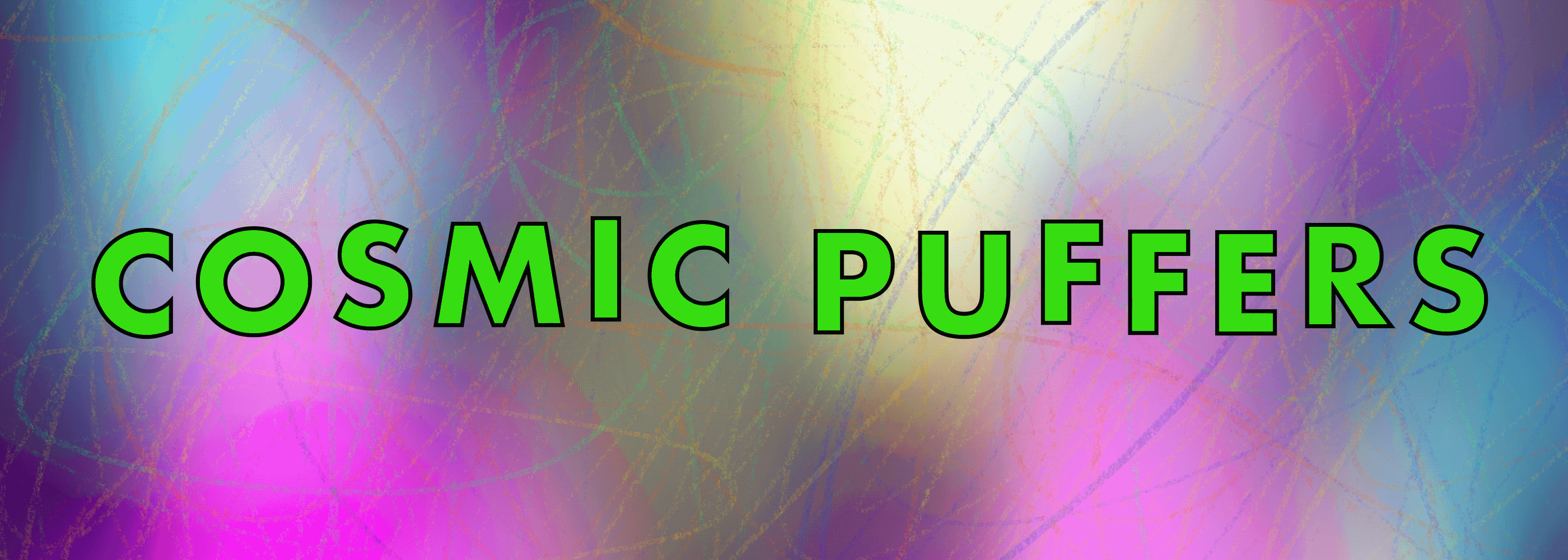 animated cosmic puffers nft collection banner