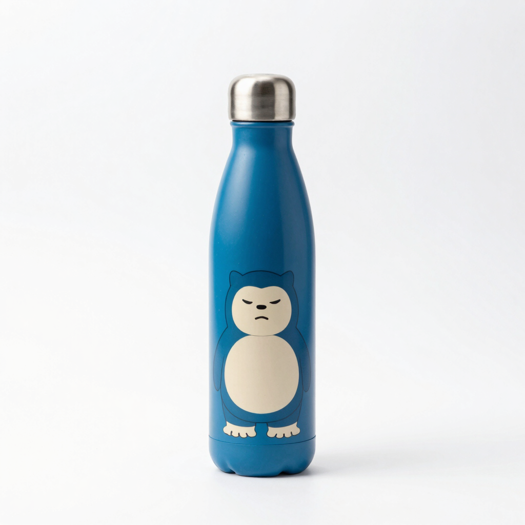 Botella Térmica Acero Snorlax