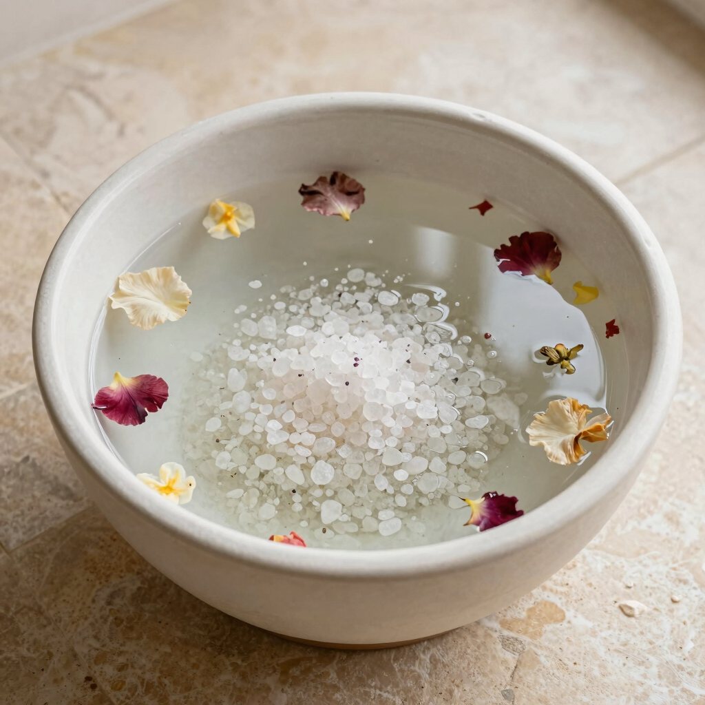 Foot Reflexology and Sea Salt Scrub