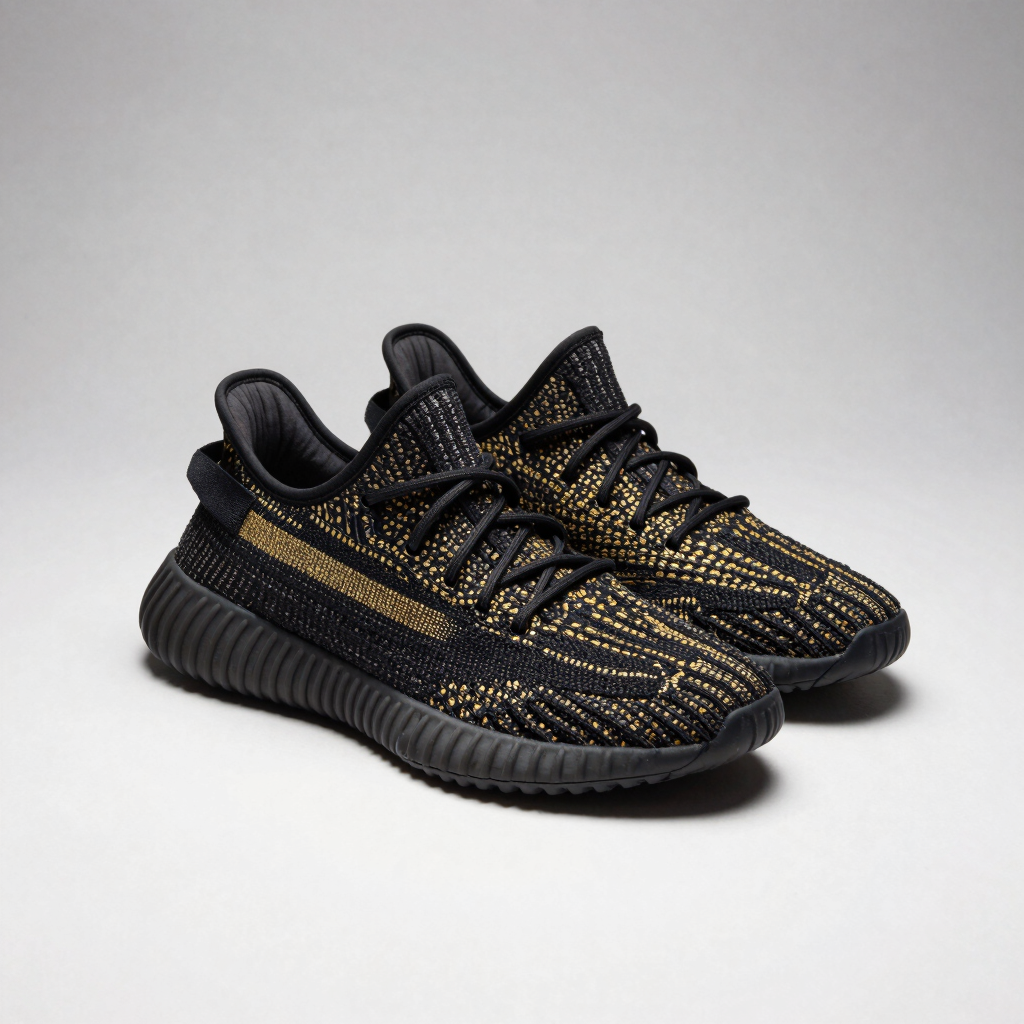 Aero Gold Knit Sneaker