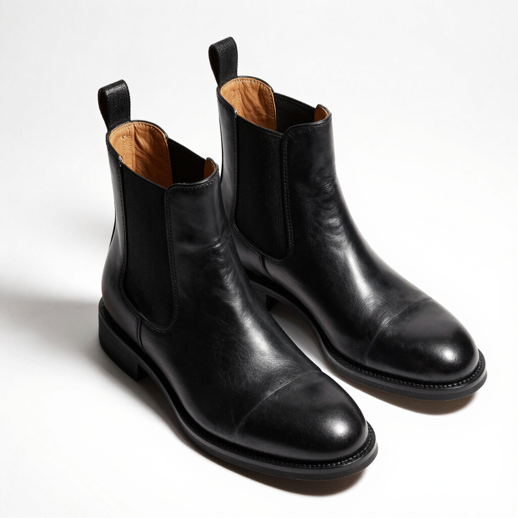 Obsidian Tailored Chelsea Boots
