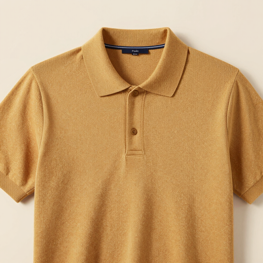 Warm Gold Premium Polo