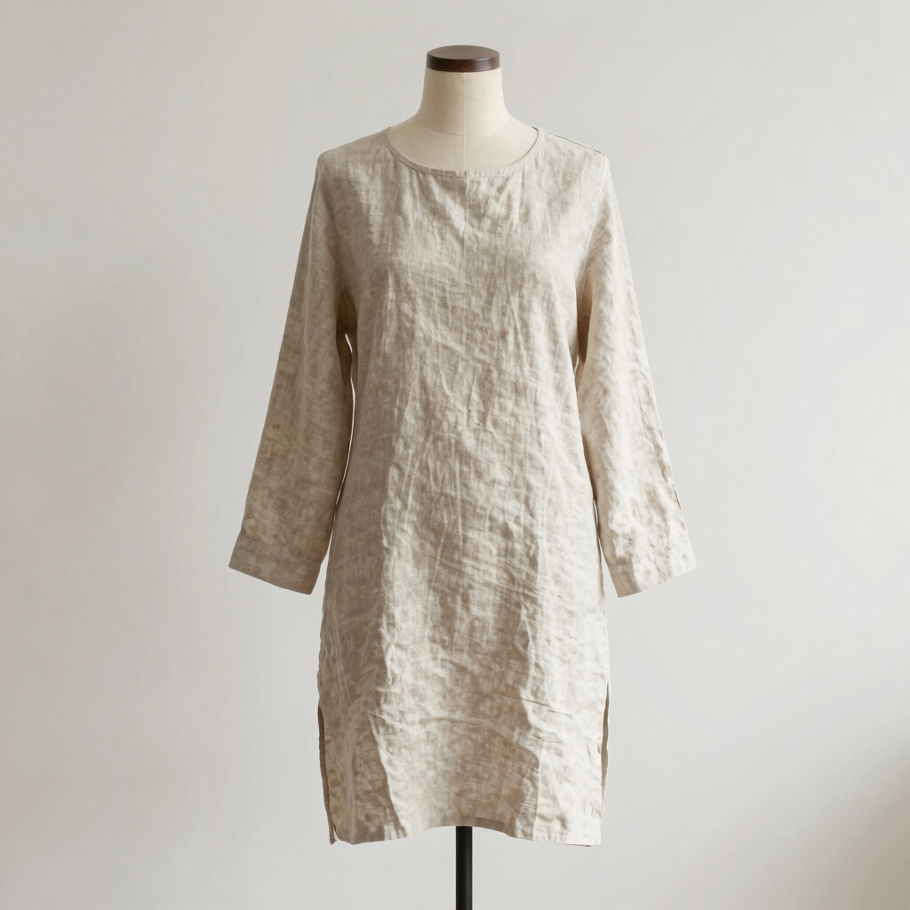 Elysian Linen Tunic Dress