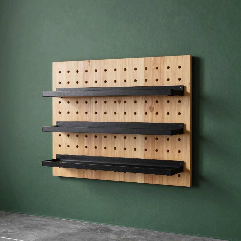 Aero Wall Mounted Peg Shelf