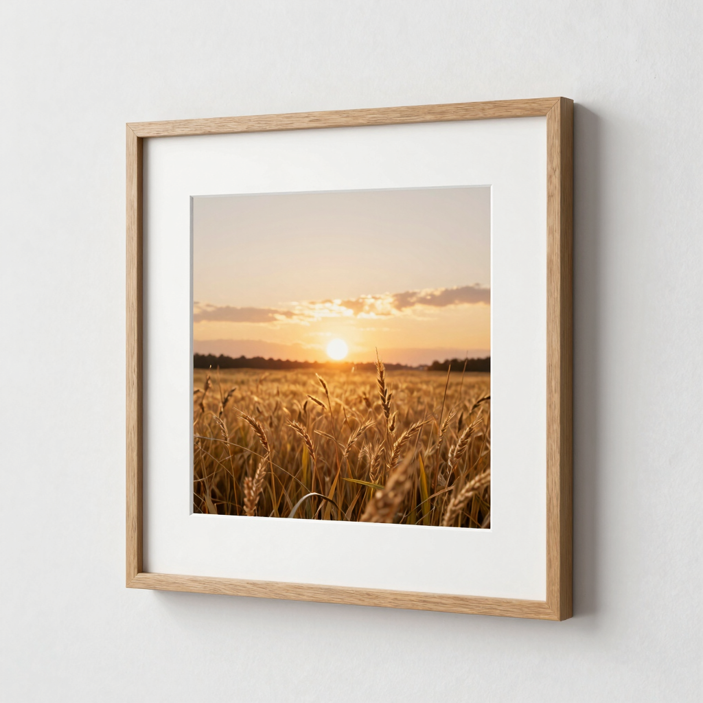 Summer Dusk Meadow Path Print