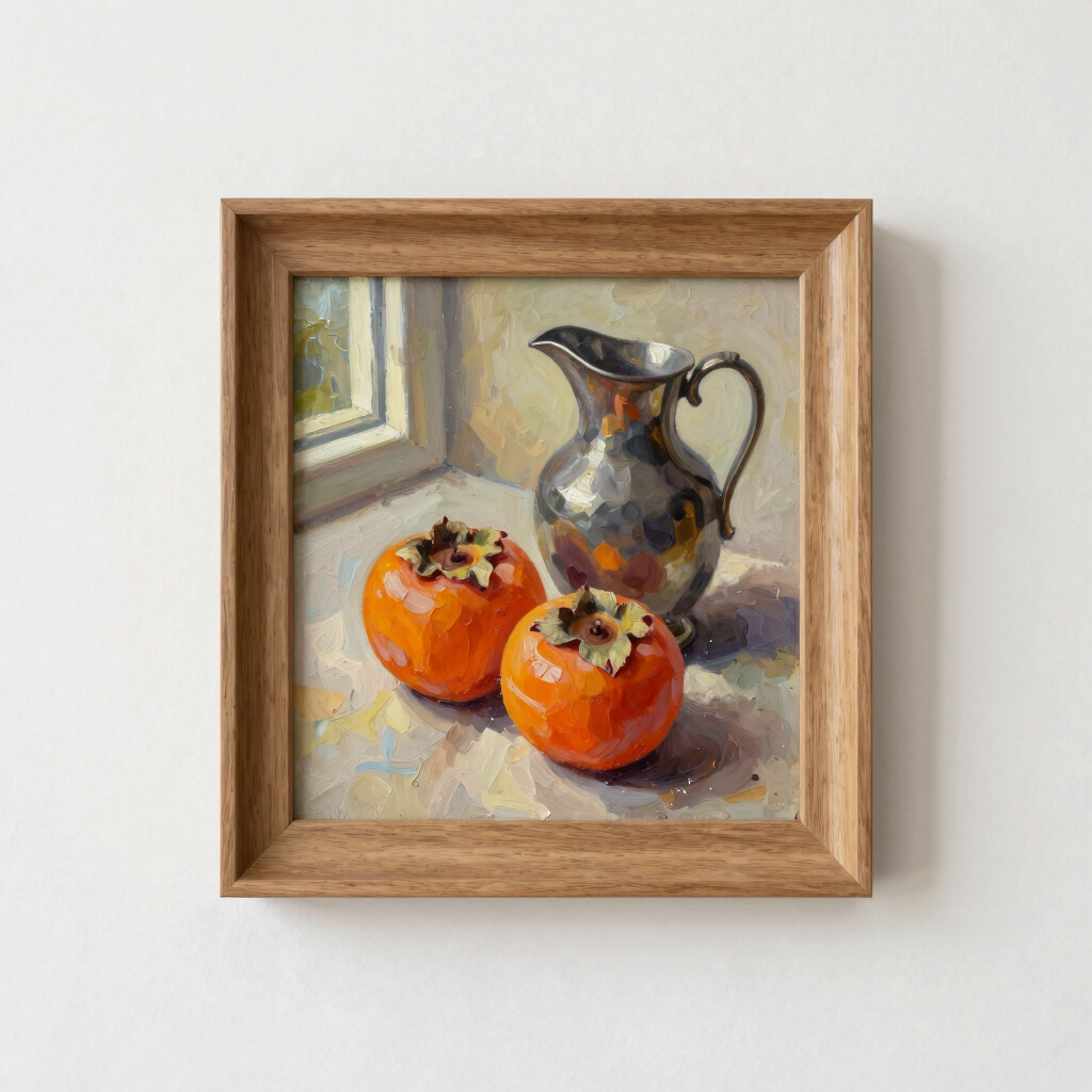 Persimmons and Pewter
