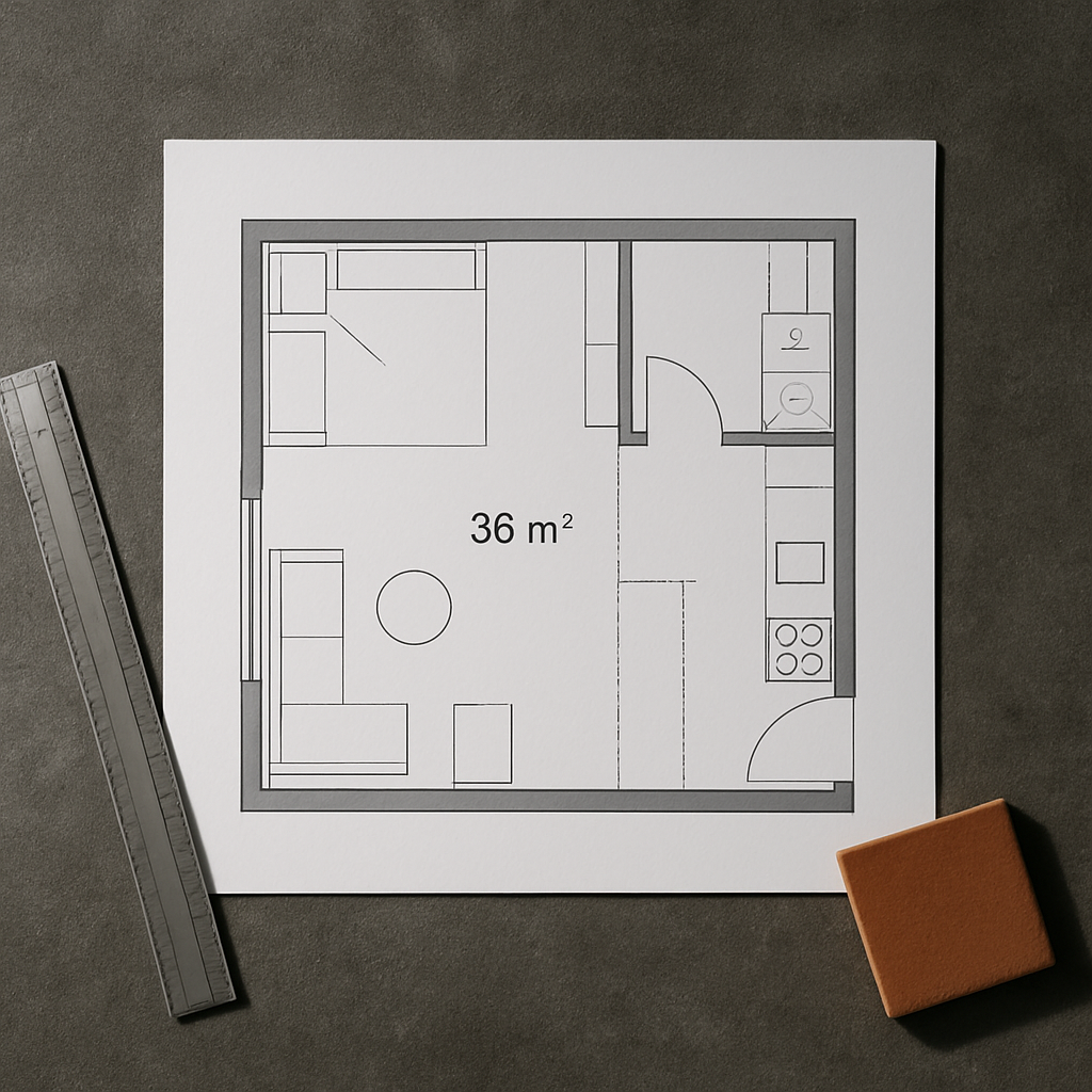 Modul Studio Mandiri 36 sqm