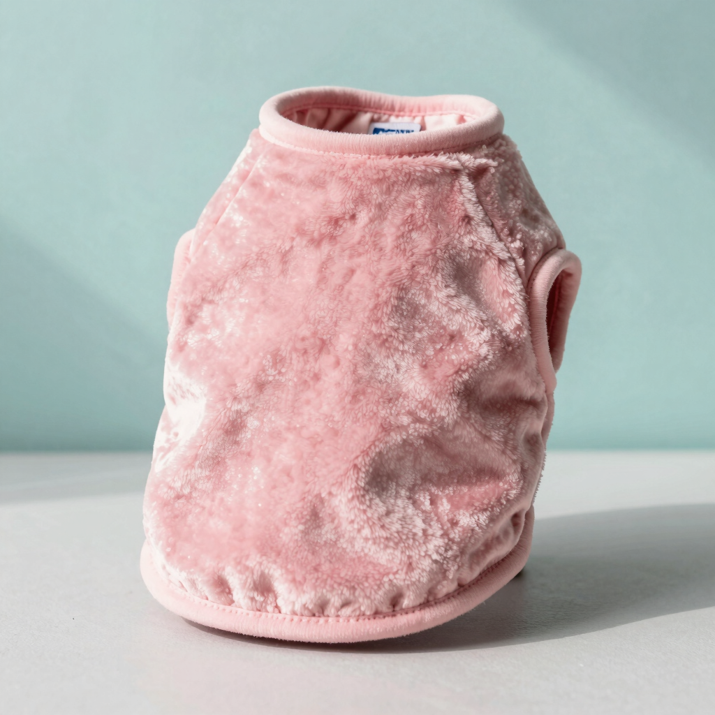 Saco de Terciopelo Rosa Coqueto