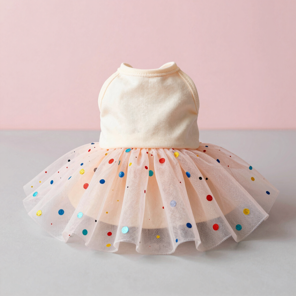 Vestido de Tul Confeti