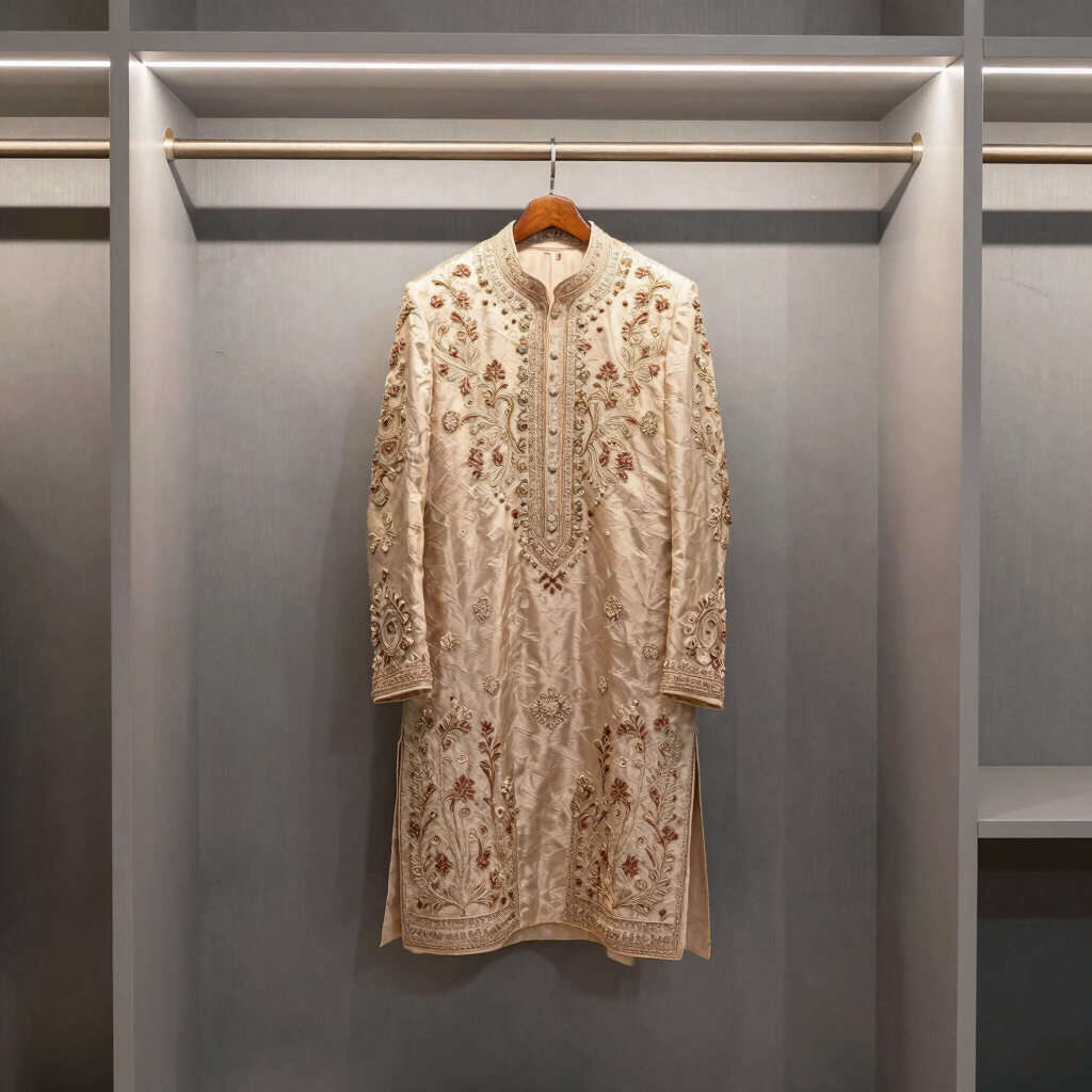 Heavy Lehenga & Sherwani Pressing