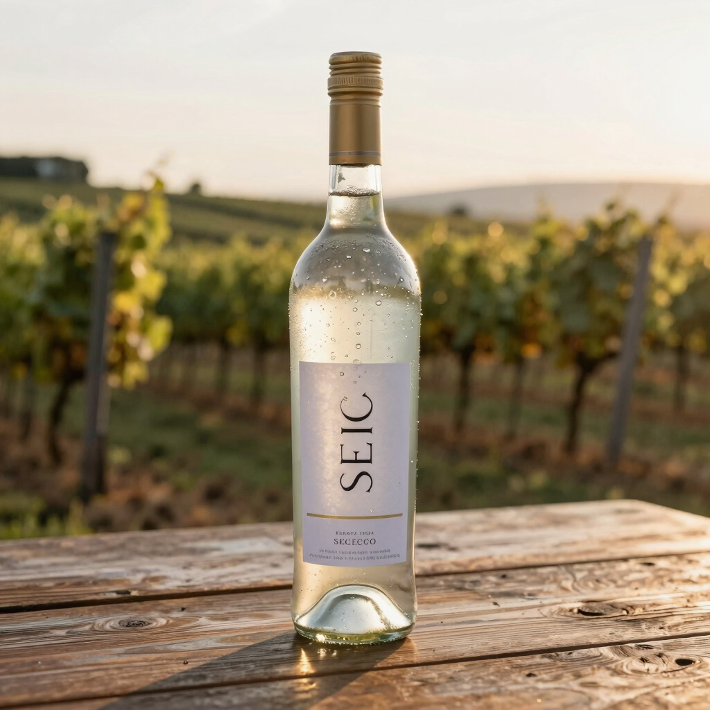 Weißer Secco Sternenstaub