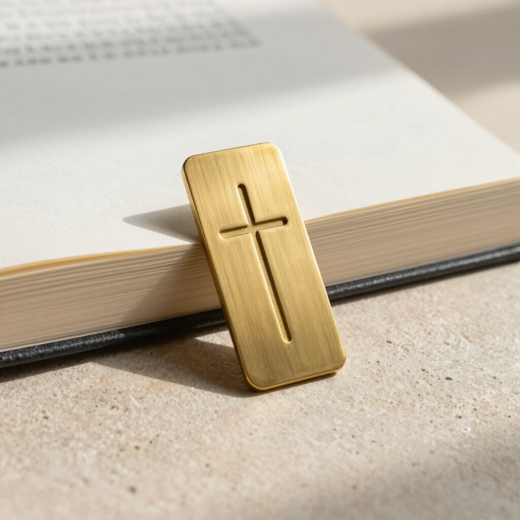 Daily Liturgy Brass Bookmark