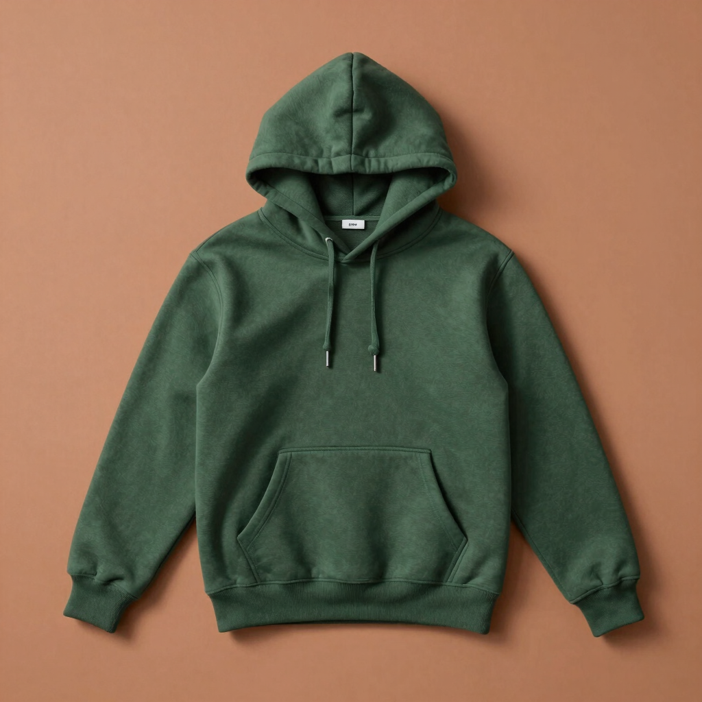 Sudadera con Gorro Bosque Verde
