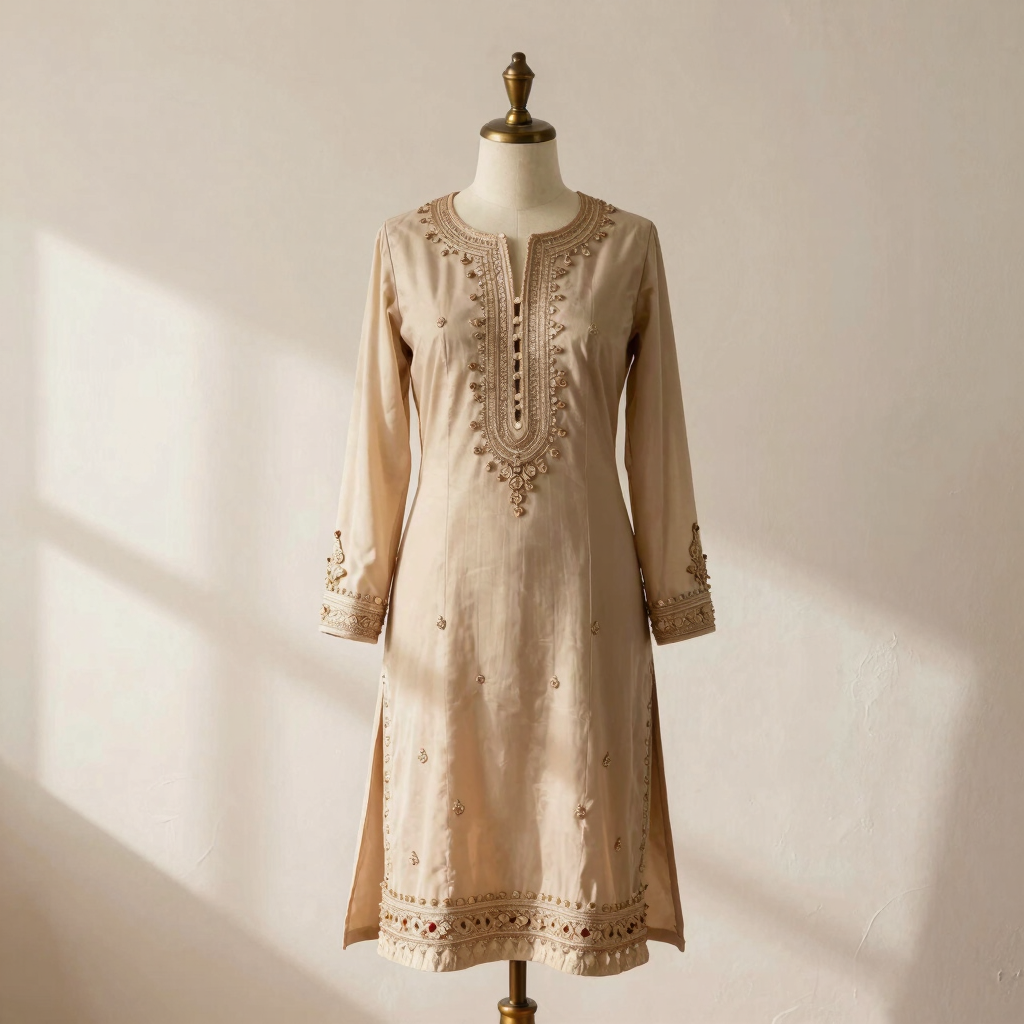 Avani Crimson Chanderi Silk Suit