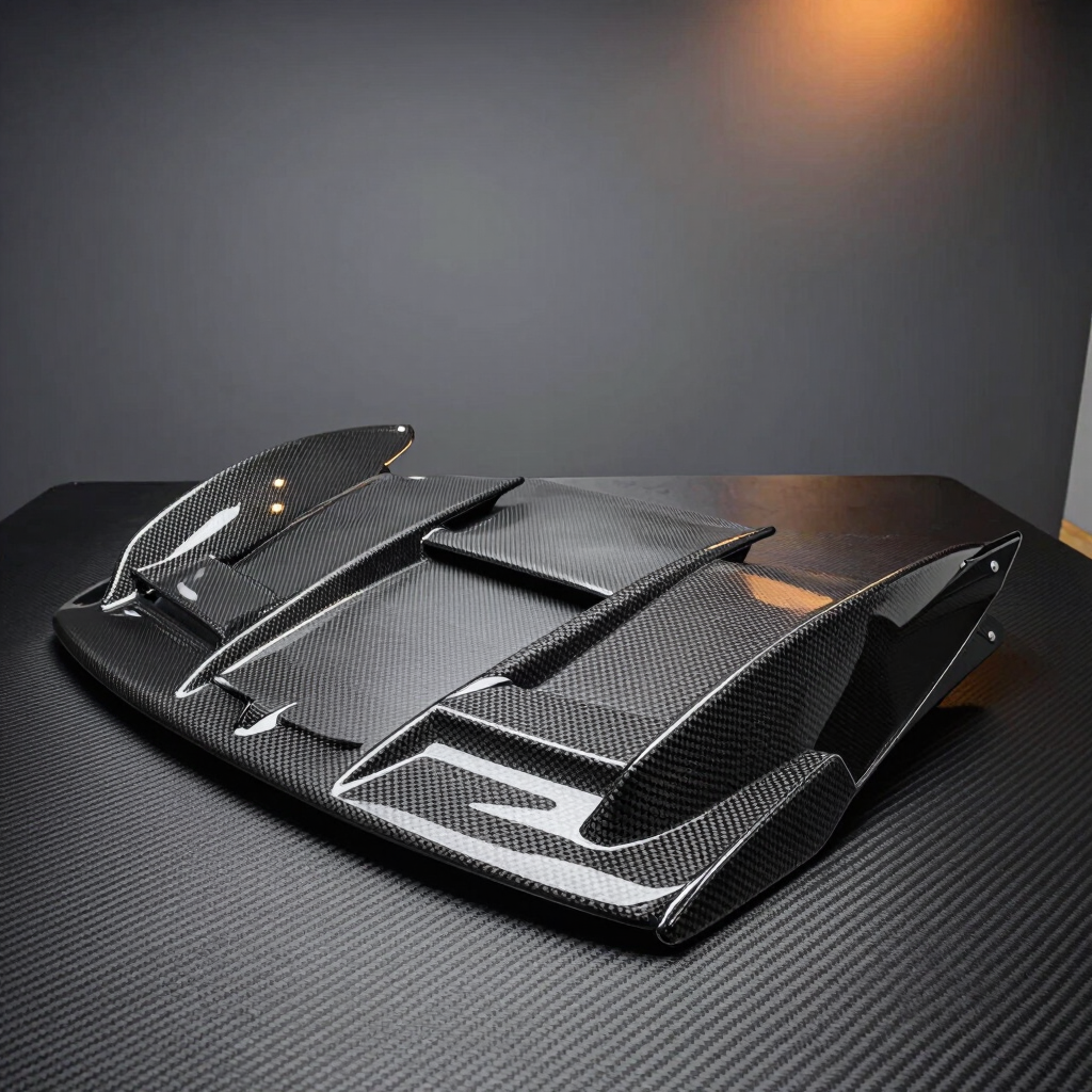 Carbon-Matrix Front Splitter