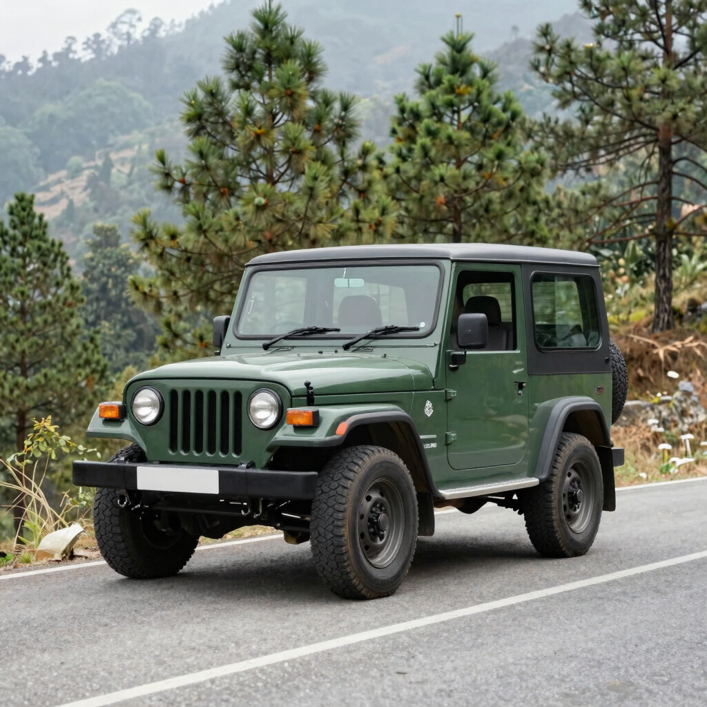 Private 4WD Scorpio Jeep Rental