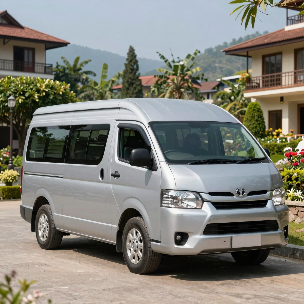 Toyota HiAce Van Private Charter