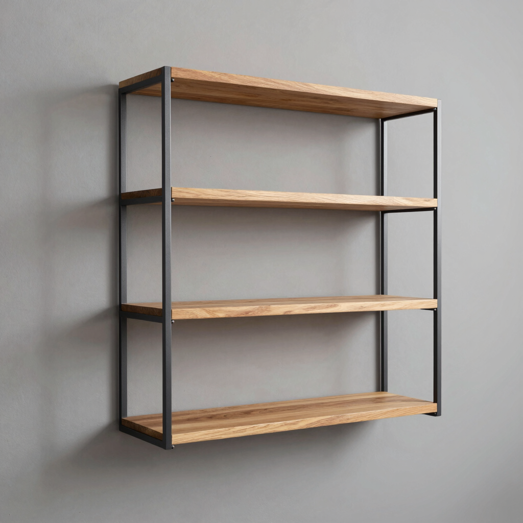 Grid Modular Floating Wall Shelf