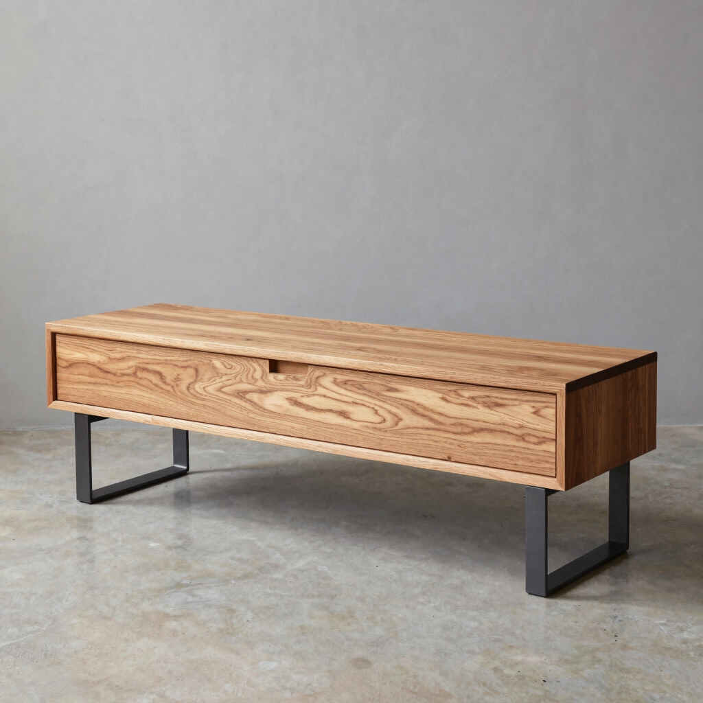Haven Solid Oak Bedroom Bench