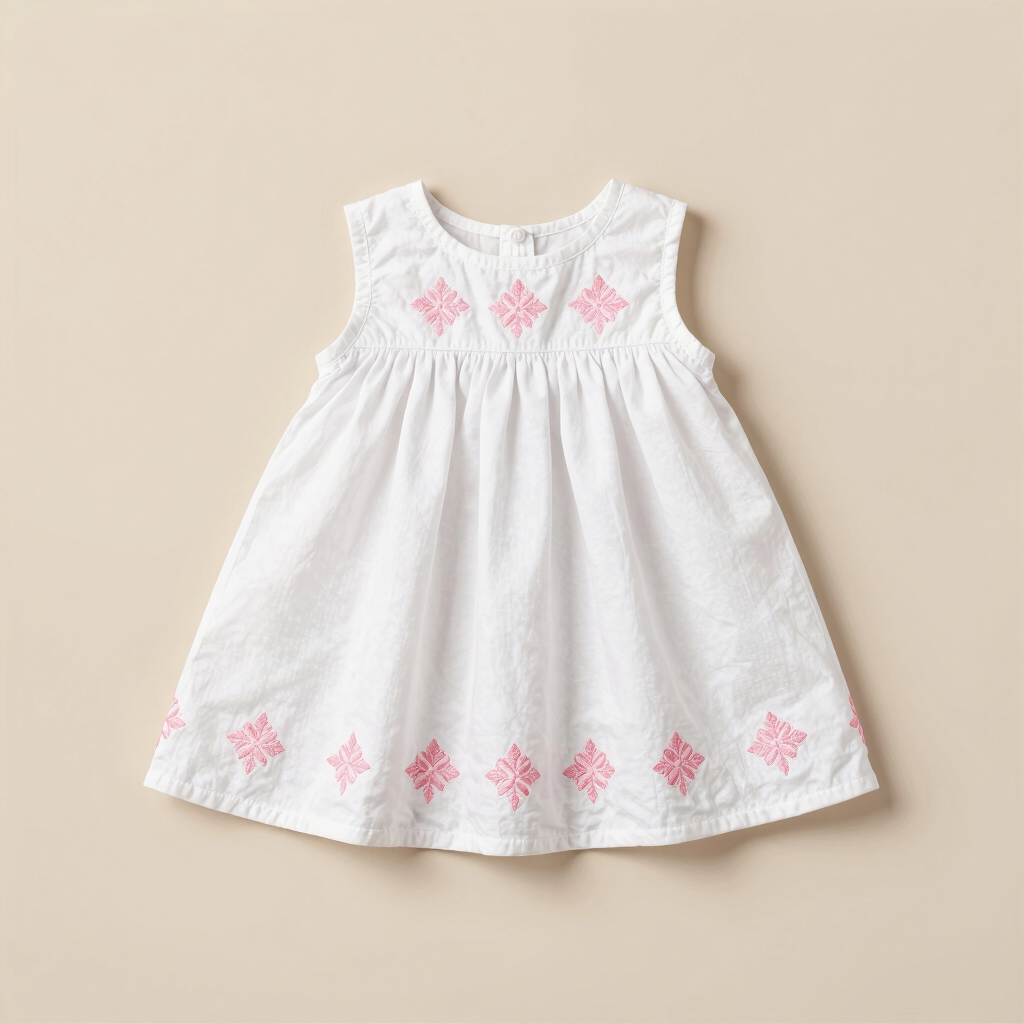Mini Heirloom Kids Chikankari Frock