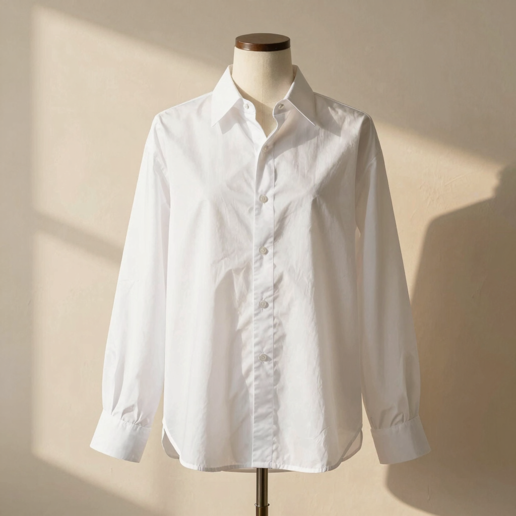 Amalfi Poplin Cotton Shirt