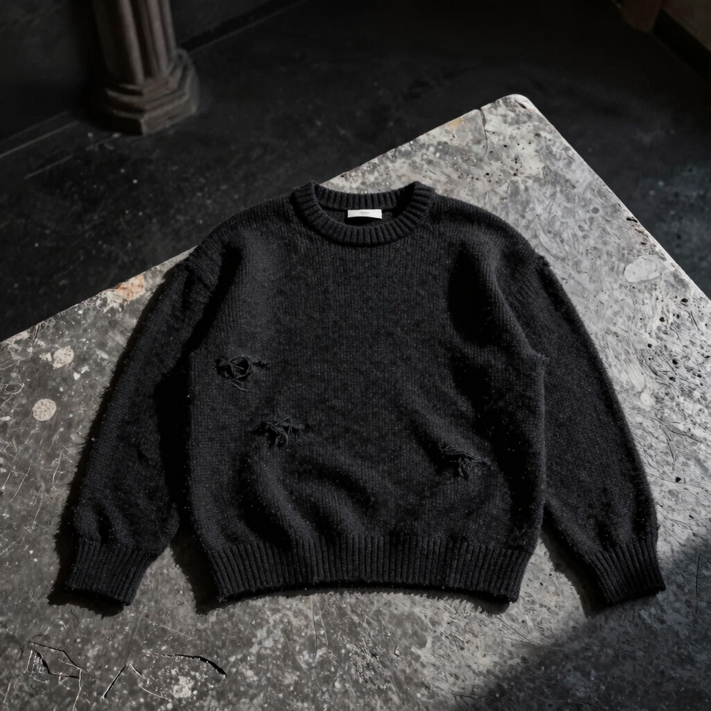 Ascetic Distressed Knit