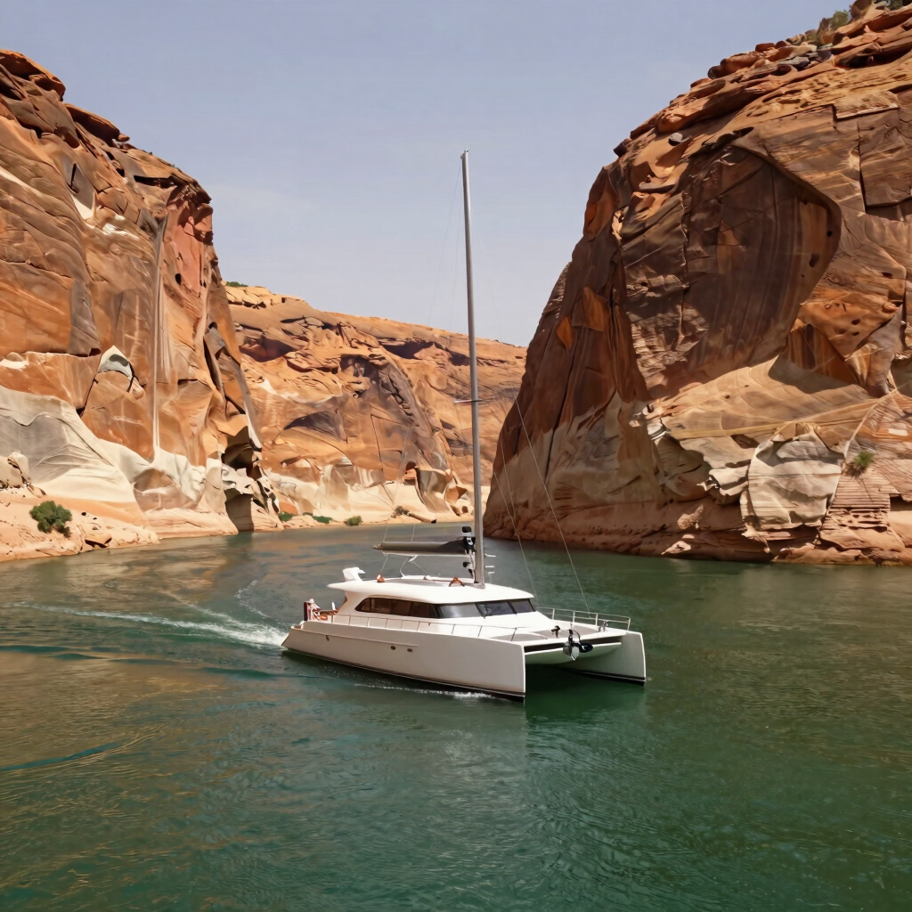 Passeio de Catamarã pelos Cânions