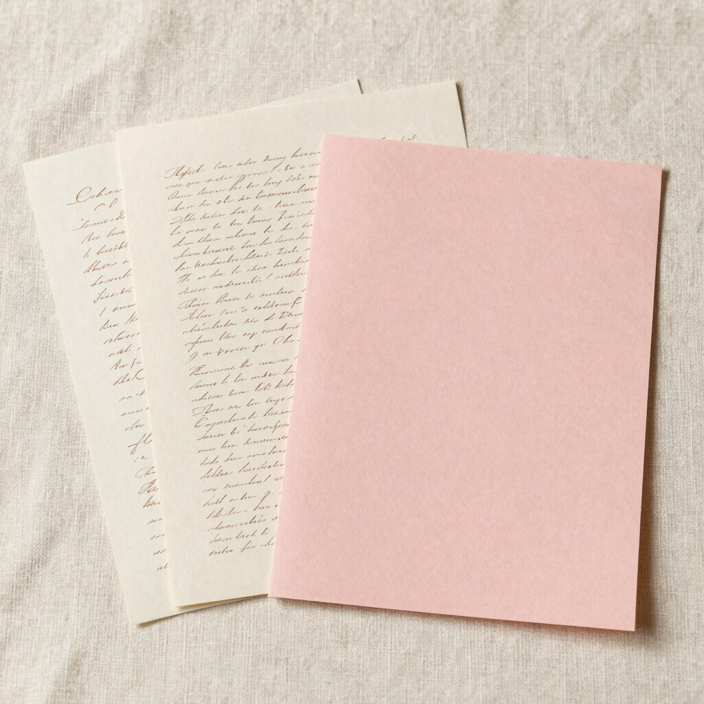Romantic Correspondence Letter Kit (Digital)