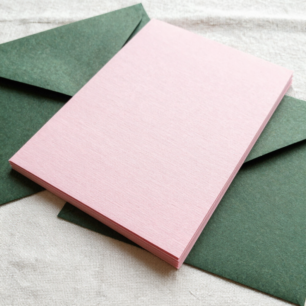 Blush & Olive Luxury Stationery Set
