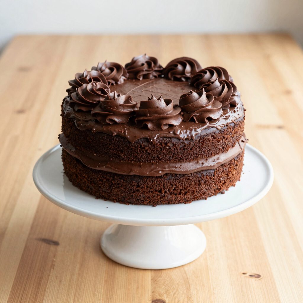 Old-Fashioned Buttermilk Chocolate Cake