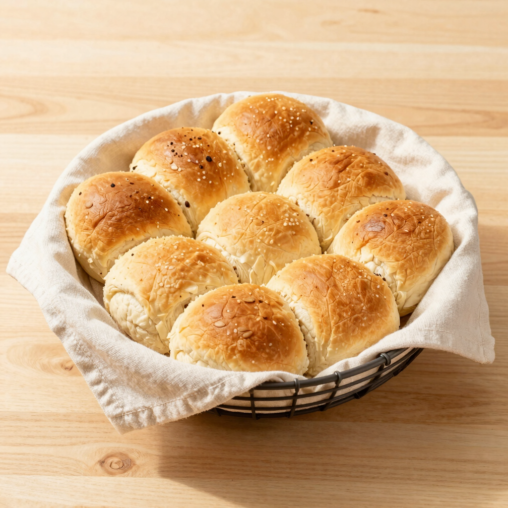 Milk Bread Dinner Rolls
