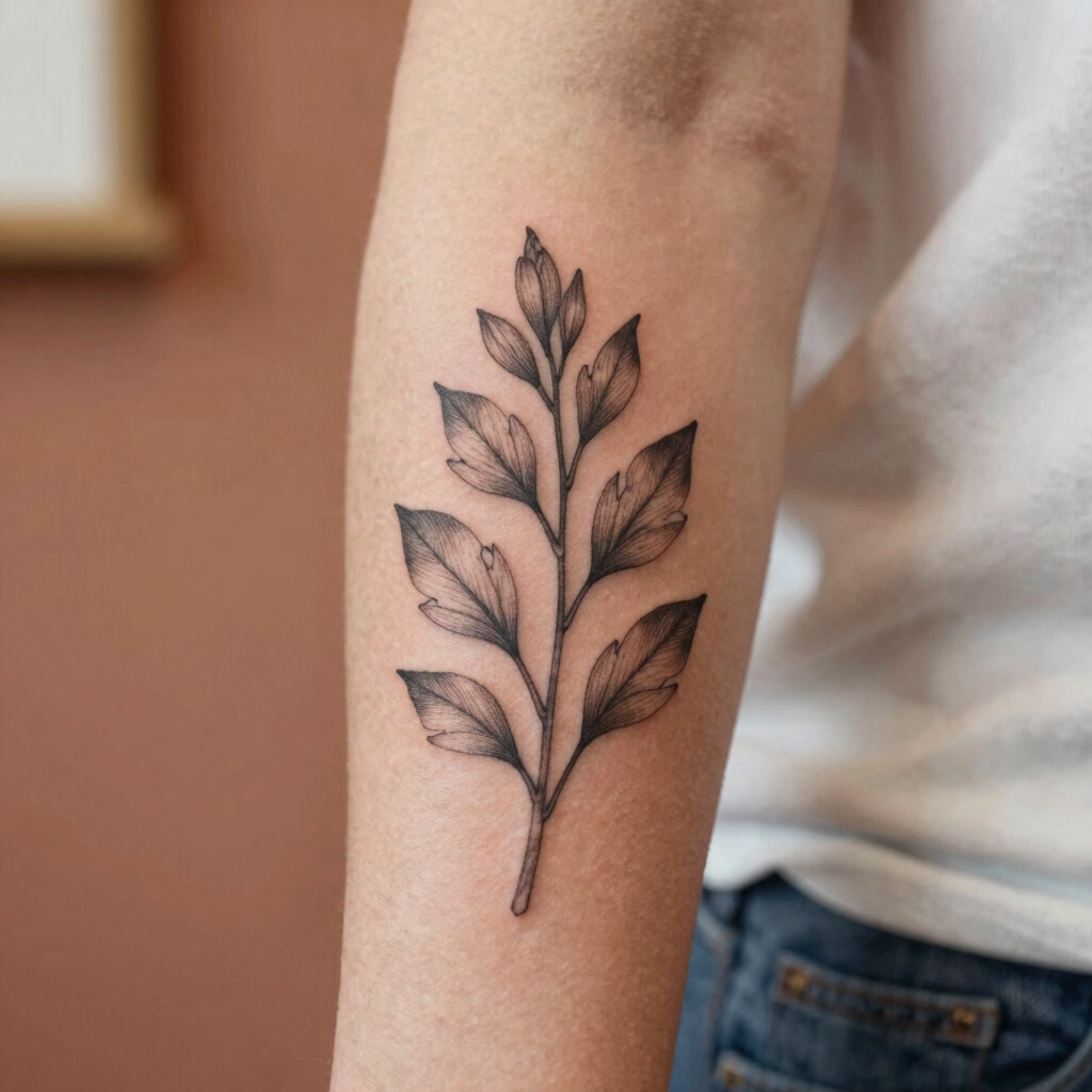 Custom Fine Line Tattoo - Medium